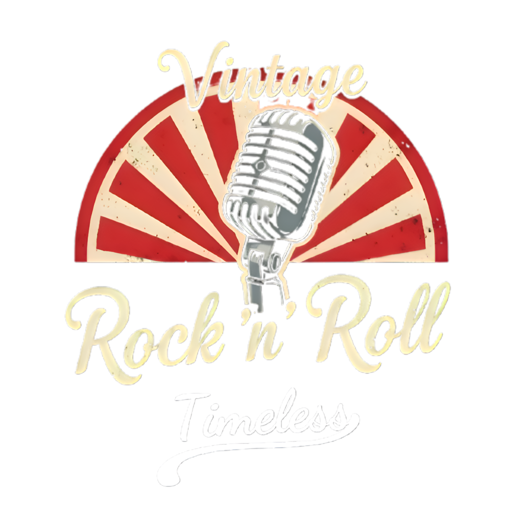 Vintage Rock 'n' Roll Microphone