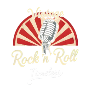 Vintage Rock 'n' Roll Microphone